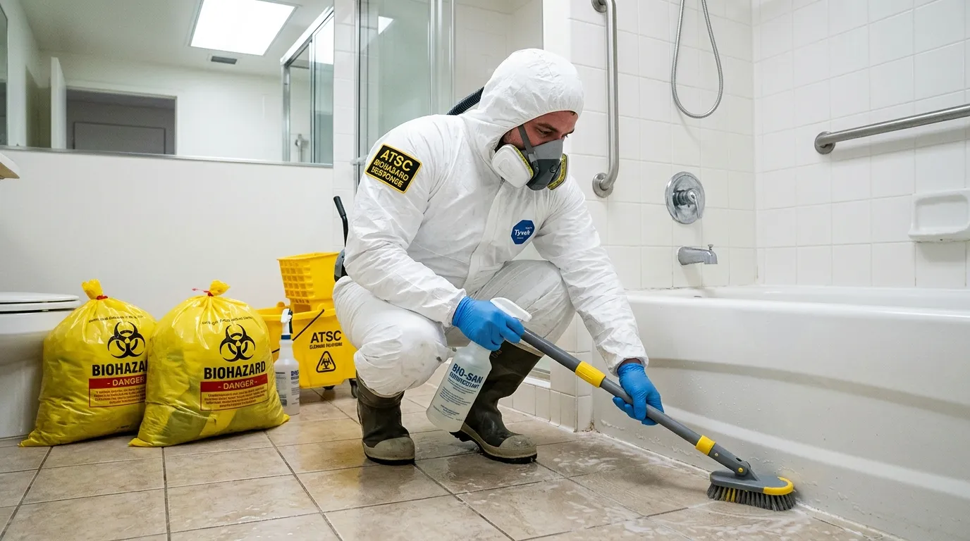 Decontamination equipment deployed for Blood Cleanup in Hatboro